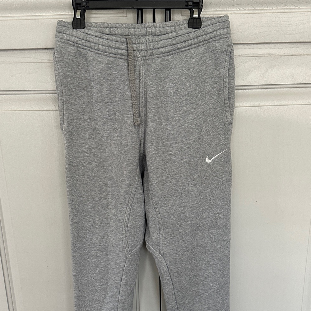 Nike Big Kids Light Gray Joggers